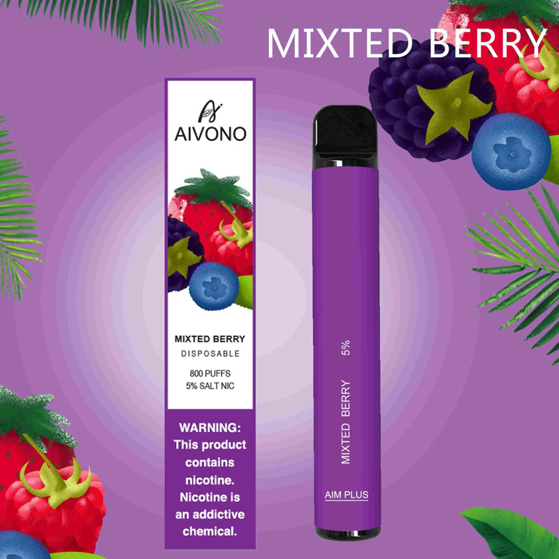 Aivono Aim Plus 8000 E-Cigarette - 800 Puffs, 32 Flavors, TPD & CE Certified