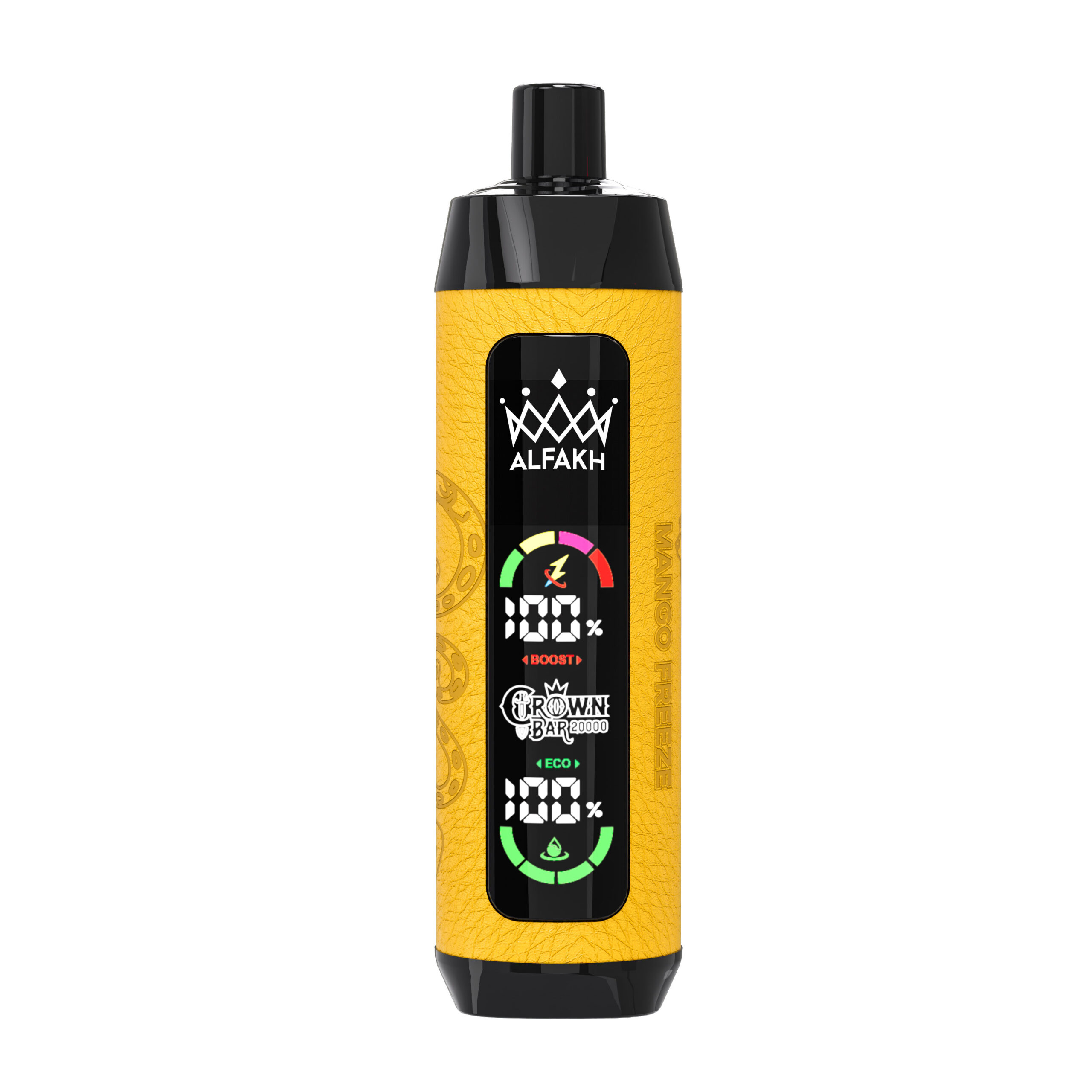 Alfakh Crownbar 20000 - Premium E-Cigarette with 20000+ Puffs and 12 Flavors
