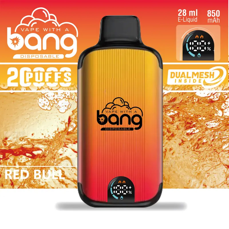 Bang Smart Screen 20000 - 20000 Puffs Disposable E-Cigarette with 12 Flavors