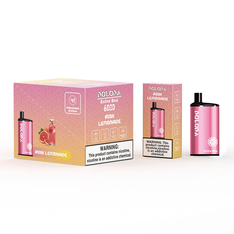 Doloda Extra Box 6000 Puffs - 2%/5% Nicotine - Rechargeable Disposable Vape Pod