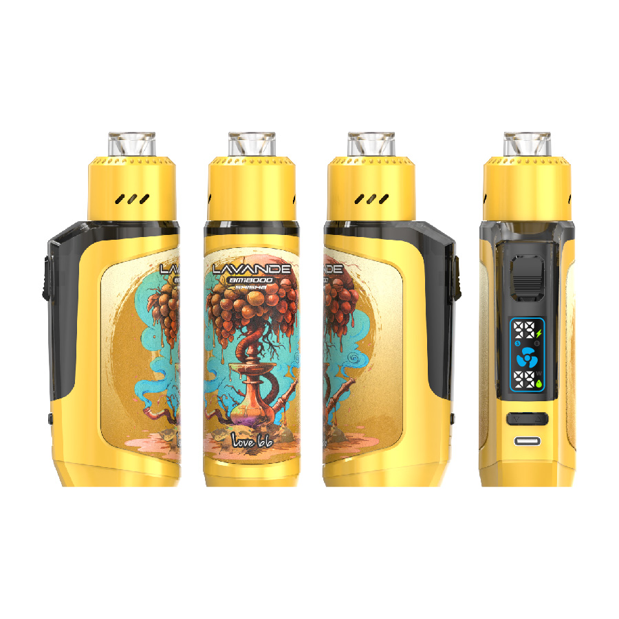 Lavande BM18000 Disposable Vape Pen - 18000 Puffs | 20 Flavors | 650mAh Battery | Wholesale Available