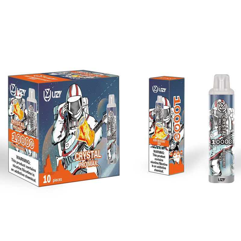 Uzy Crystal Pro Max 10000 Puff Vape - Advanced Vaping Experience with 16ml E-Liquid Capacity and 650mAh Battery