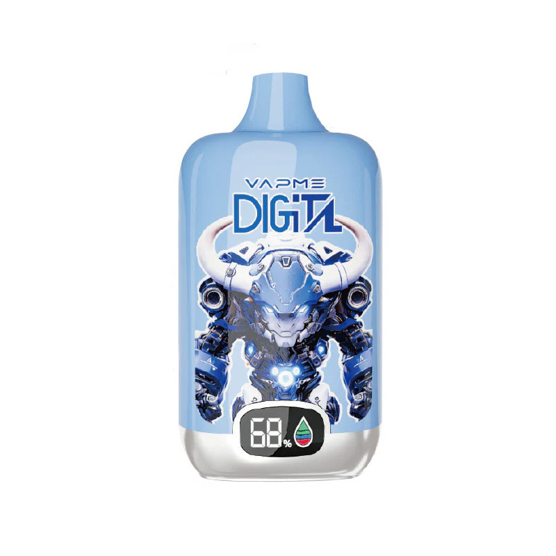 Vapme Digital 12000 Disposable E-Cigarette - 12000+ Puffs, 20ml Prefilled, 850mAh Rechargeable Battery