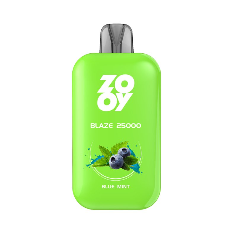 Zooy Blaze 25000 Disposable E-Cigarette - 25000 Puffs, Full-Screen Display, Adjustable Airflow, 10 Flavors