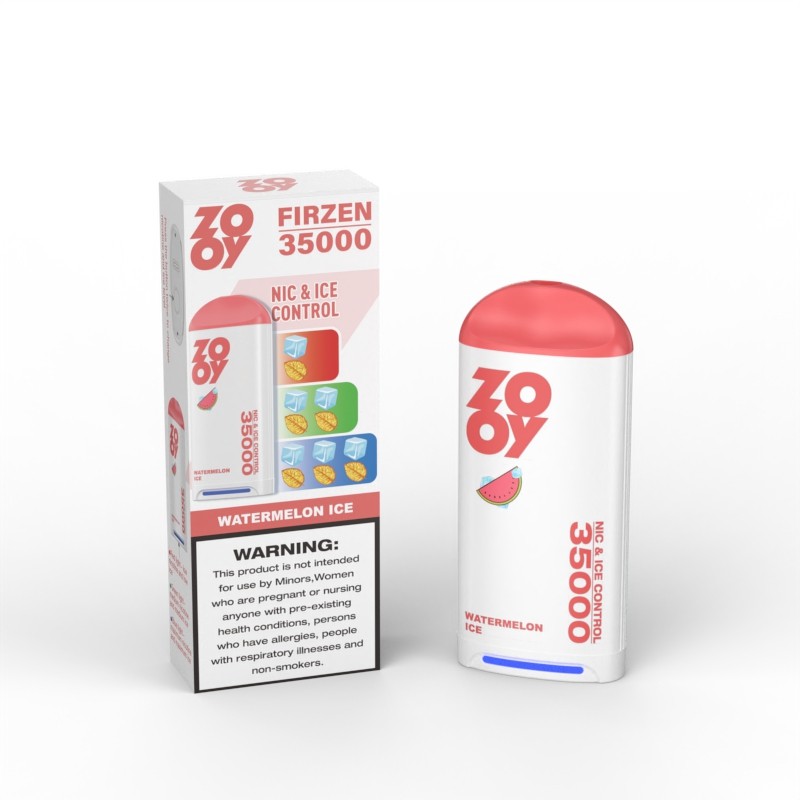 Zooy Twins 30000 Disposable E-Cigarette - 30000 Puffs with Dual Flavors, 650mAh Battery, and 10 Unique Flavors