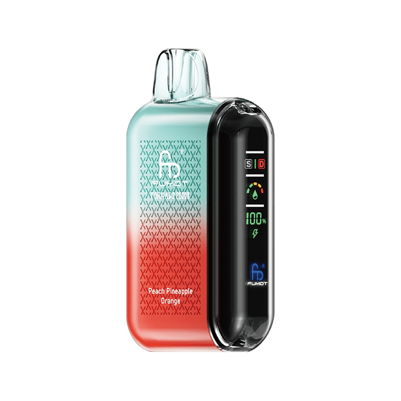 Fumot Digital Box 20000 - Smart LED Screen Vape with Dual Mesh Coil, 20000 Puffs, 20ml E-liquid, 850mAh Battery, 2%/5% Nicotine, 20 Flavors